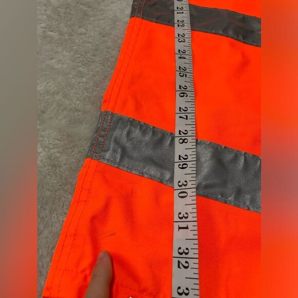 NEW 3M Scotchlite Reflective Work Gear Class E Rain Orange Pants Size 3XL 8915 - Picture 5 of 10
